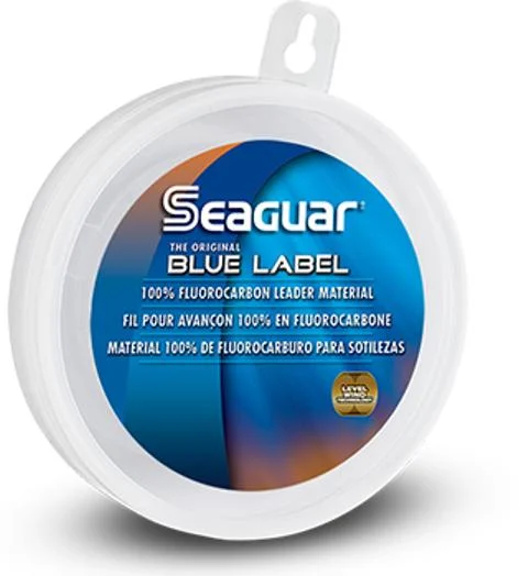 Fishing hook extractor device-Seaguar Original Blue Label 100% Fluorocarbon Leader Coils