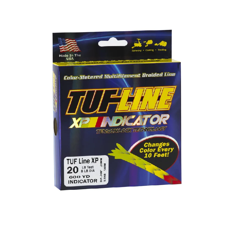 Fishing bait cutting kit-Tuf-Line XP Indicator One Shot