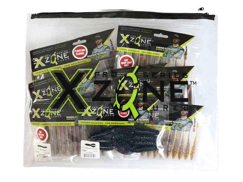 Fishing tackle utility tray-X Zone Pro Series Bait Bag 16" x 13"