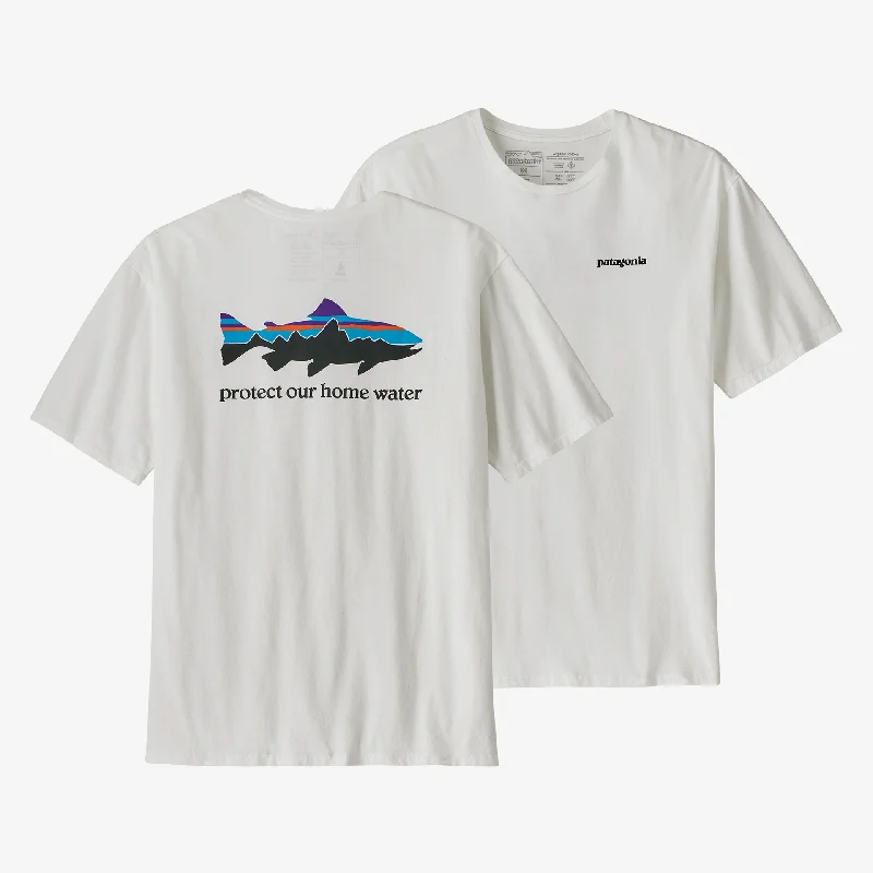 Fishing bait mixing device-Men's Home Water Trout Organic T-Shirt