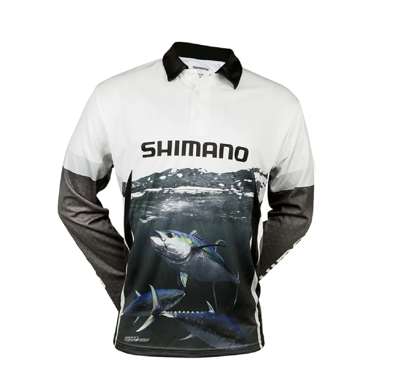 Fishing rod holder strap-Shimano Ocea Tuna Sublimated Fishing Shirts