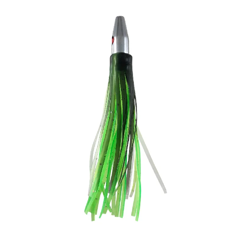 Fishing hook refinisher-Buku Metal Head 4" Skirted Lure Col Mouldy