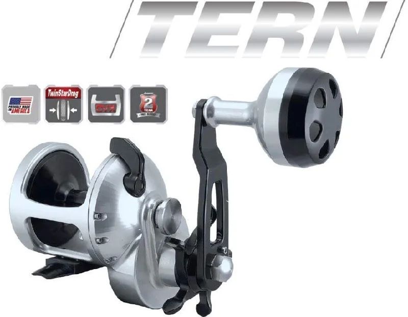 Fishing line strength tester-Accurate TX-400L Tern 4.7:1 Lefty Star Drag Reel