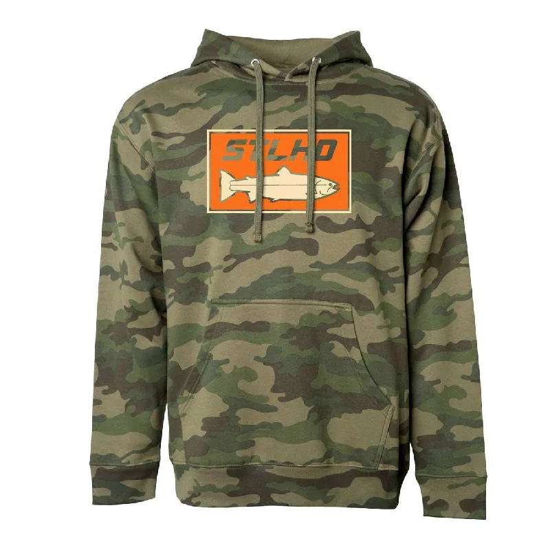 Fishing hook file-STLHD Men's Woodlands Camo Standard Hoodie