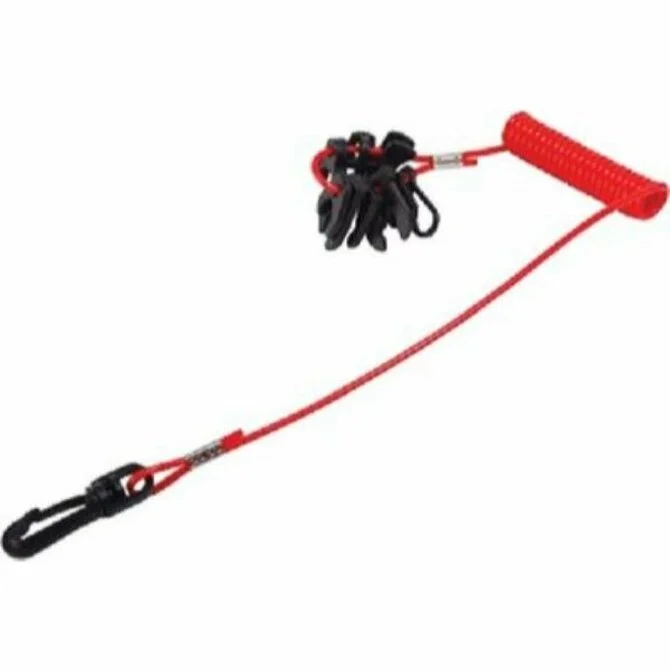 Fishing reel handle upgrade-Sea Dog - Kill Switch 10 Key Lanyard