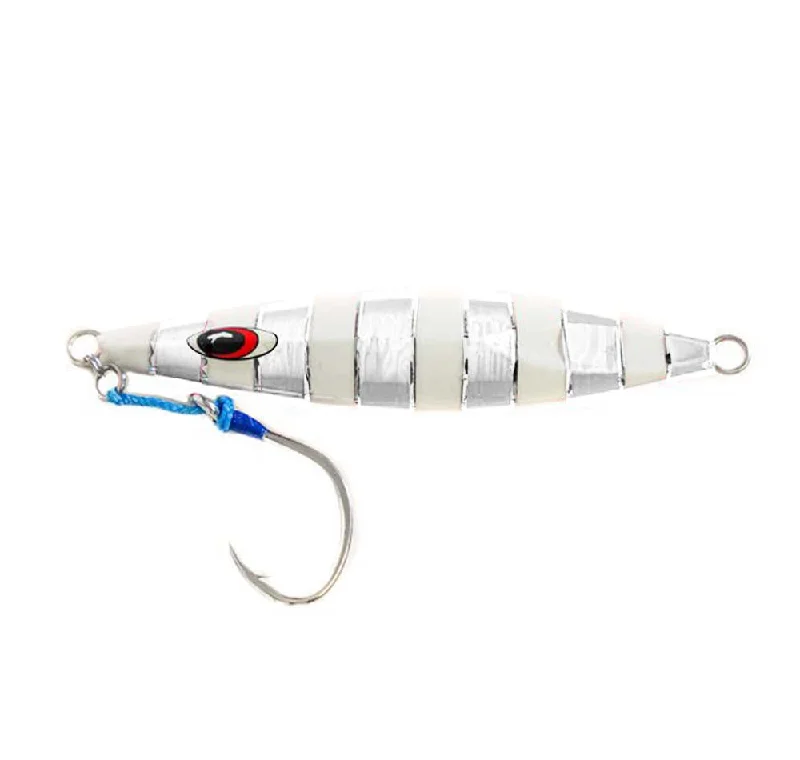 Fishing hook deburrer-Cast Kick-R Slow Pitch Jig