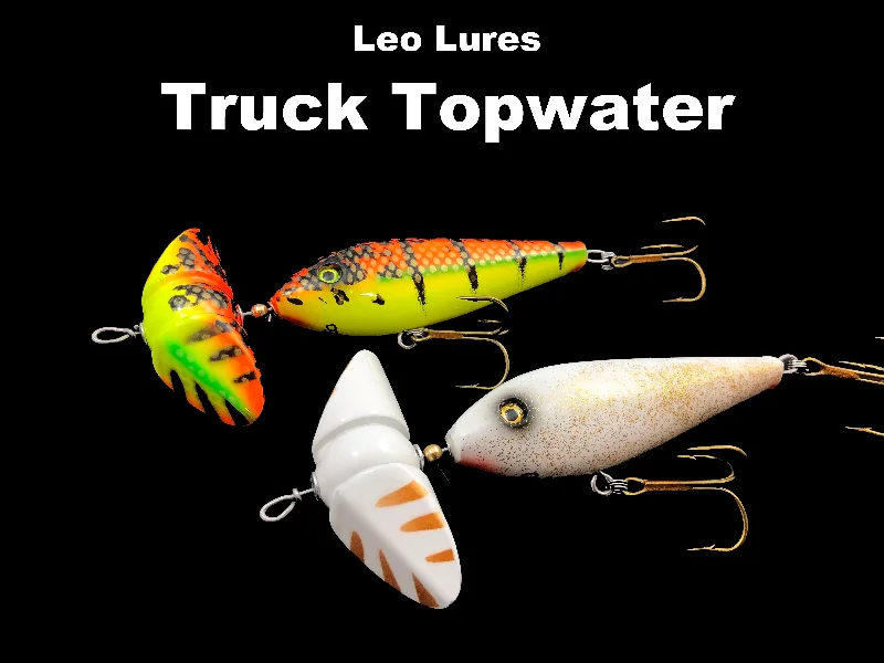 Fishing reel bearing lube-Leo Lures Truck Topwater