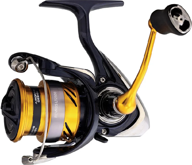 Fishing pliers stainless steel-Daiwa Revros LT Black & Yellow Spinning Fishing Reel 2500 REVRLT2500