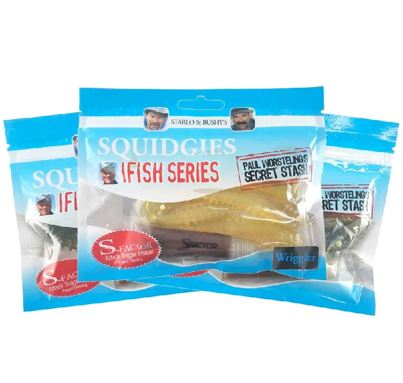 Fishing tackle backpack-Squidgies Jewfish Soft Plastics Pack