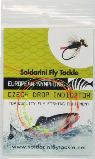 Fishing tackle organizer box-SOLDARINI EUROPEAN NYMPHING CZECH DROP INDICATOR