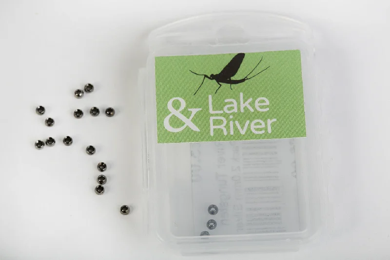 Fishing tackle modular shelf-Lake & River Tungsten Beads - 20 pack