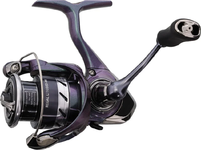 Fishing reel lubricant-Daiwa Regal LT Black ABS Spinning Fishing Reel RGLT1000D