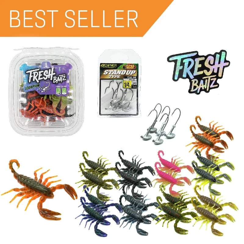 Fishing tackle tray-Scorpion Sampler Kit