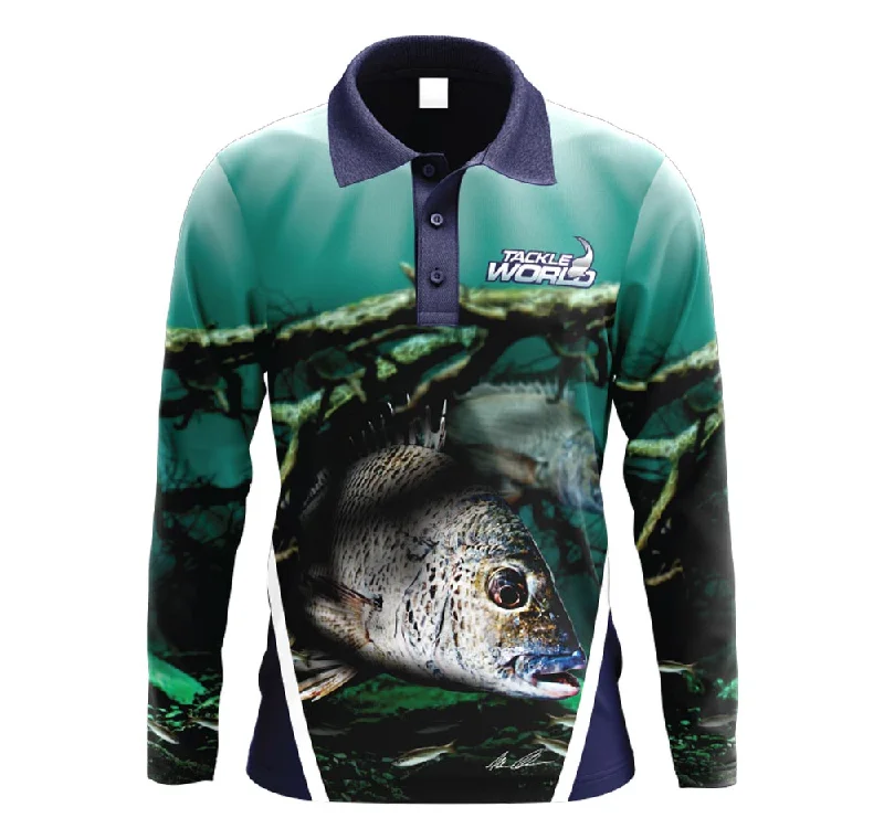 Fishing rod repair epoxy-Tackle World Angler Series Bream Adults Fishing Shirt