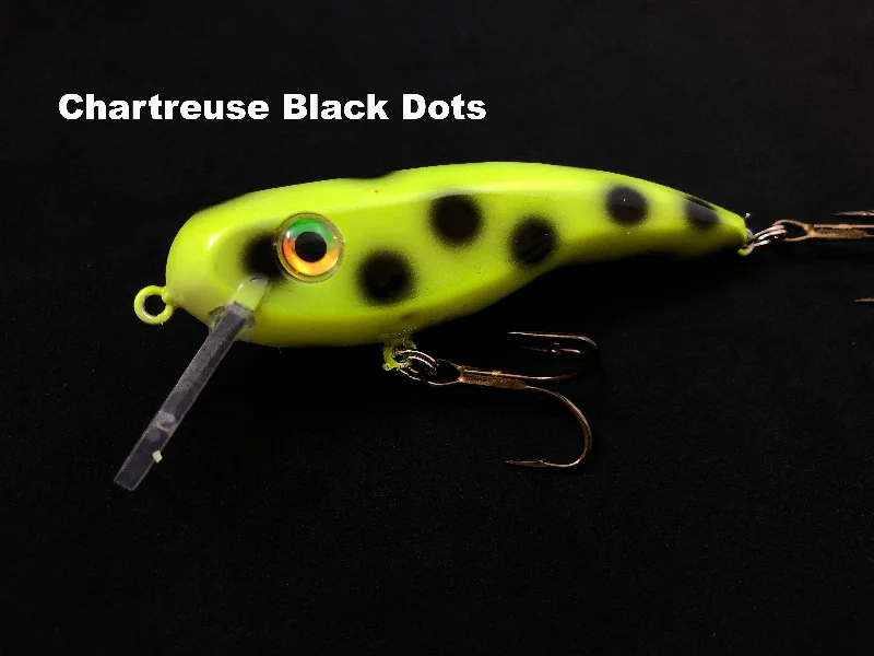 Chartreuse Black Dots