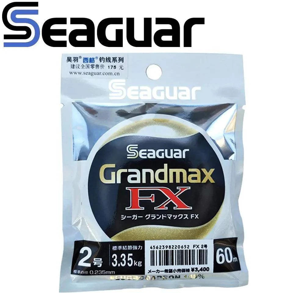 Fishing rod guide wrap-SEAGUAR GRAND MAX FX 60M 100% Flurocarbon