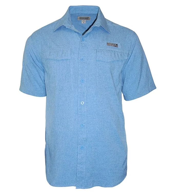 Fishing line winding tool-Men's Captiva Island S/S UV Vented Fishing Shirt