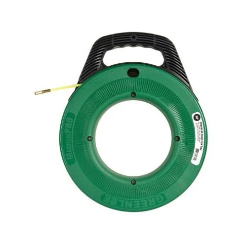 Fishing hook removal device-Greenlee FTN536-50 MagnumPro Nylon Fish Tape with Case 3/16" x 50'