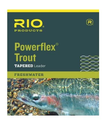 Fishing tackle rack system-Powerflex Trout Leaders - 3 Pack