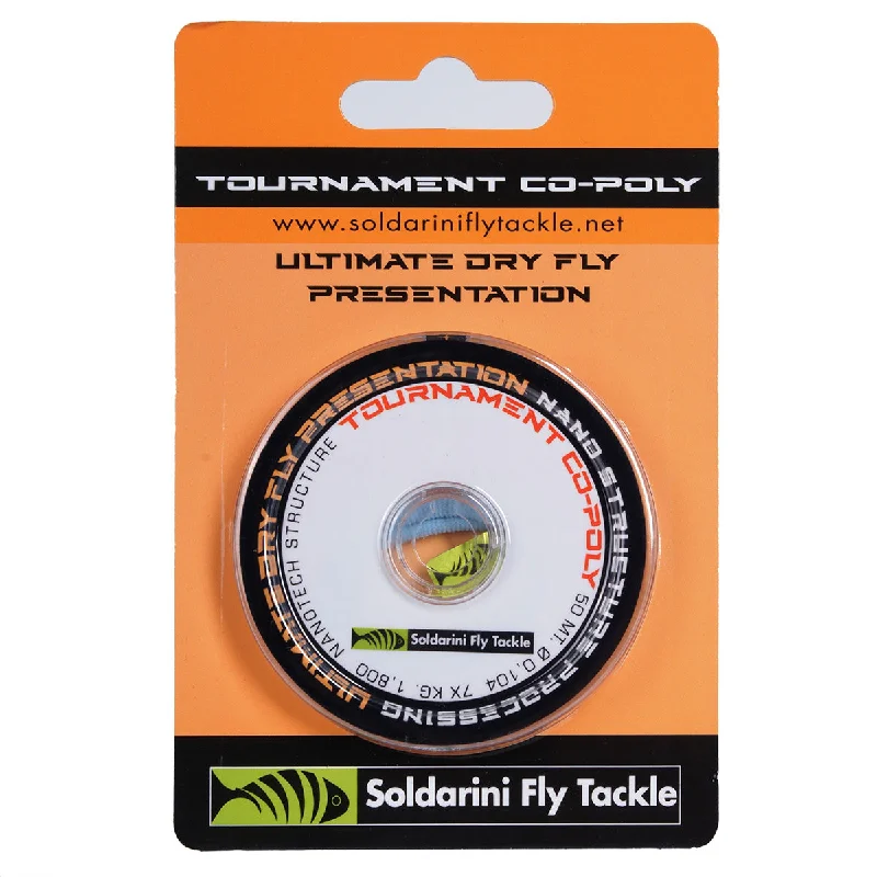 Fishing rod guide replacement-Soldarini Tournament Co-Poly Tippet Material