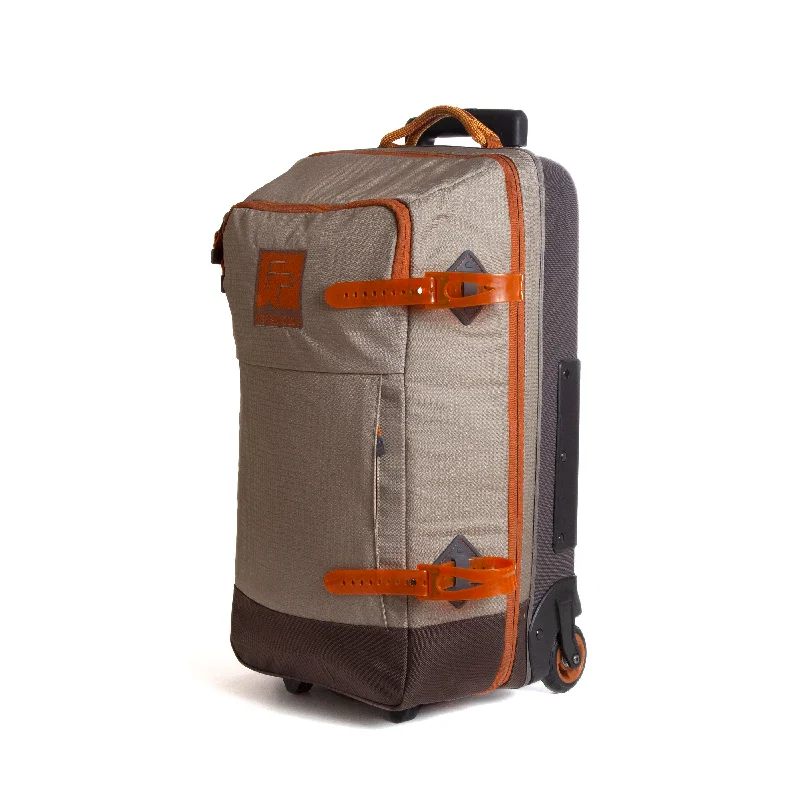 Fishing line spooler-Fishpond Teton Rolling Carry-On Granite