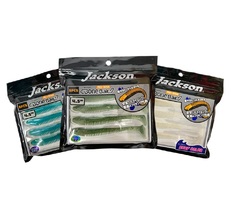 Fishing rod floor stand-Jackson Snapper Soft Plastics Pack