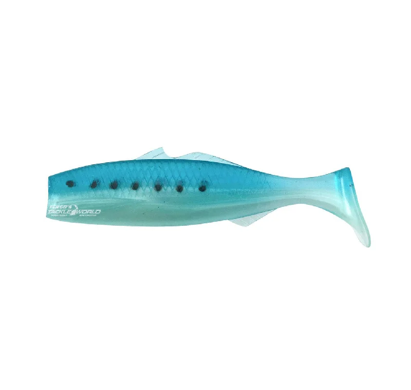 Fishing tackle hanging shelf-Jackson Trevallyna 4 inch Soft Plastics