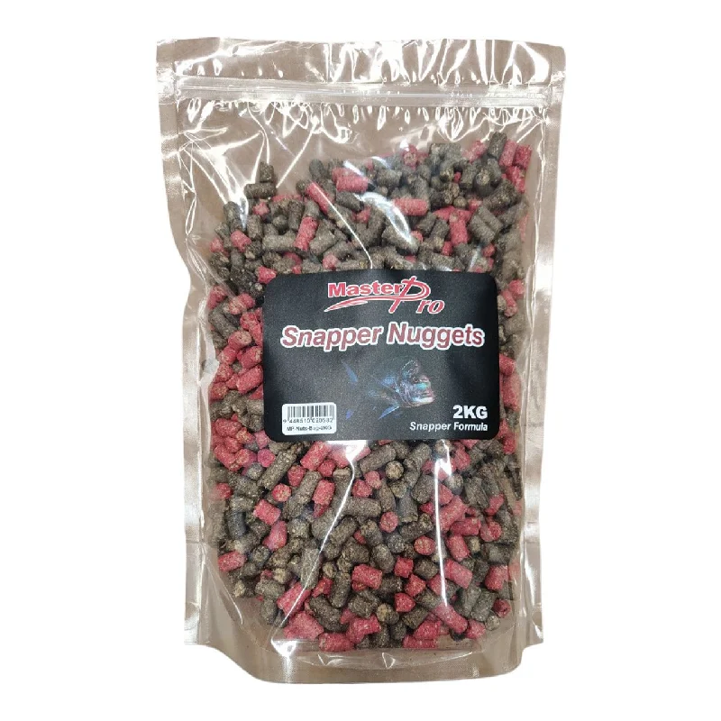 Fishing hook honing kit-Masterpro Tuna Oil Base Snapper Berley Nuggets 2kg Value pack Fishing Tackle Bouns