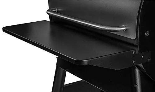 Fishing rod guide adhesive-Traeger Pellet Grills BAC442 Folding Front Shelf-Pro 780/Ironwood 885 Cover, Black