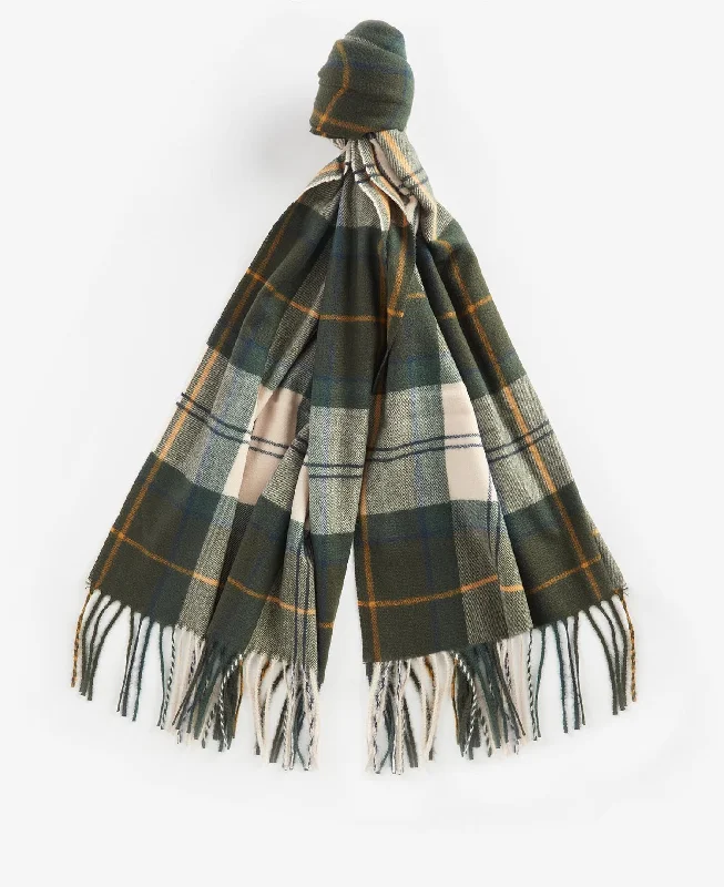 Fishing line strength tester-Women's Stanway Tartan Wrap