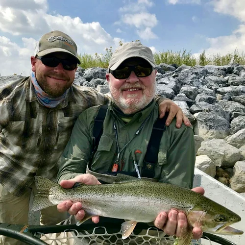 Fishing tackle hanging shelf-2025 Bow River Guided Trip