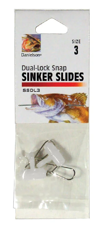 Fishing hook remover-Danielson Sinker Slides & Dual Locking Snaps