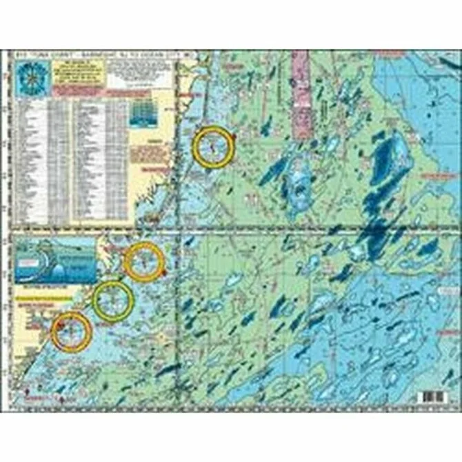 Fishing hook extractor tool-Home Port Chart - #10 Tuna Chart Barnegat, NJ to Ocean City, MD