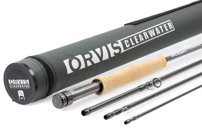 Fishing hook honing kit-Orvis Clearwater Travel Rod 6 Piece - NEW