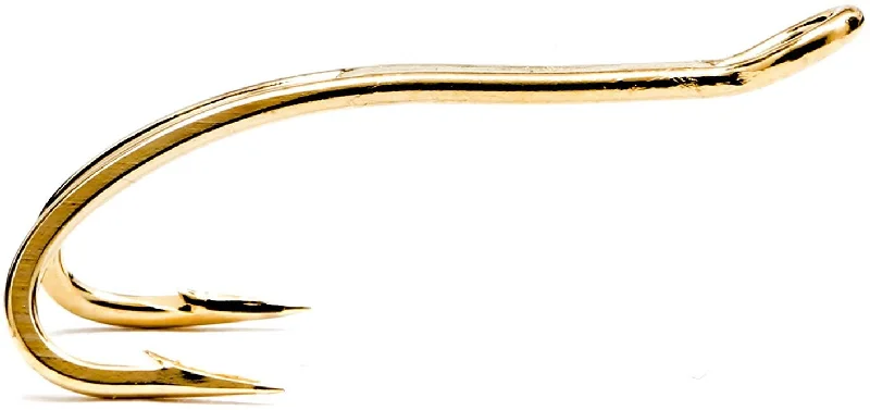 Fishing hook grinding accessory-Partridge Patriot Up Eye Double - Gold