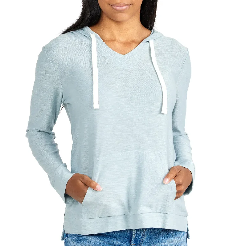 Fishing line winder machine-Women's Bamboo Slub Hoodie