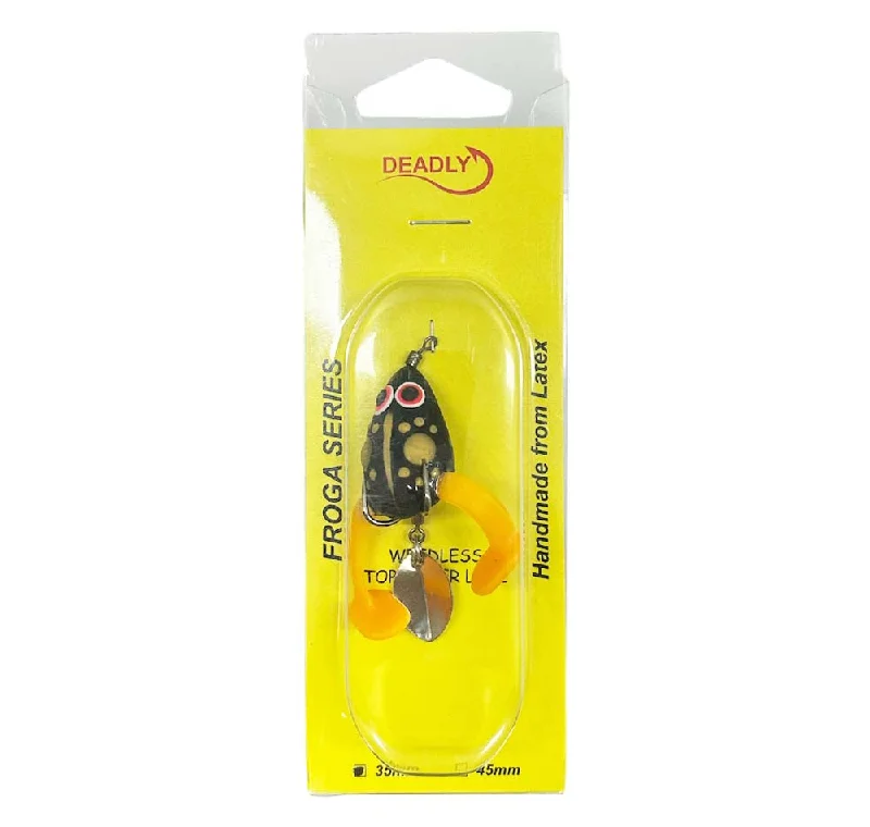 Fishing line coiler portable-Deadly Froga Cloga Lure