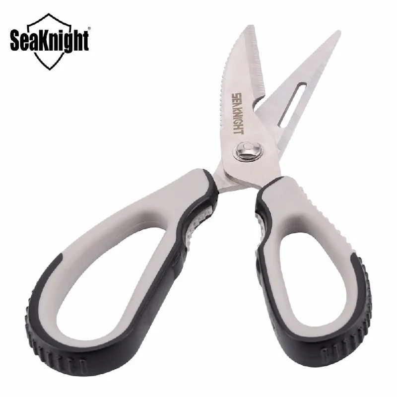 Fishing reel servicing oil-SK002 Multifunction Fishing Scissors 223mm Stainless Steel Blade Cutting Peeling Separable Scissor