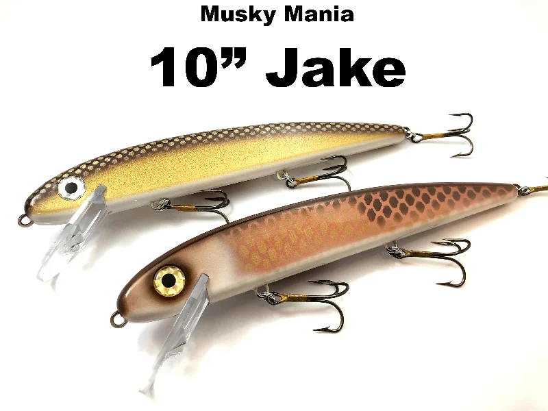 Fishing line depth gauge-Musky Mania 10" Jake