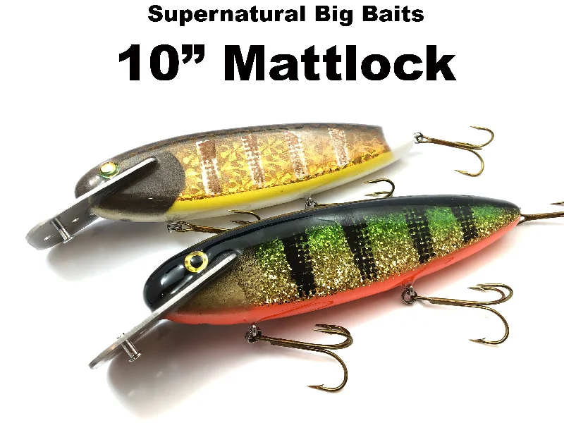 Fishing reel servicing oil-Supernatural Big Baits 10" Mattlock