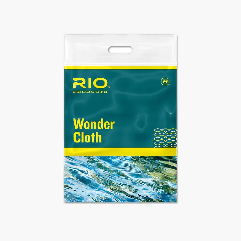 Fishing hook sharpening device-Rio`s Wonder Cloth Line Cleaner