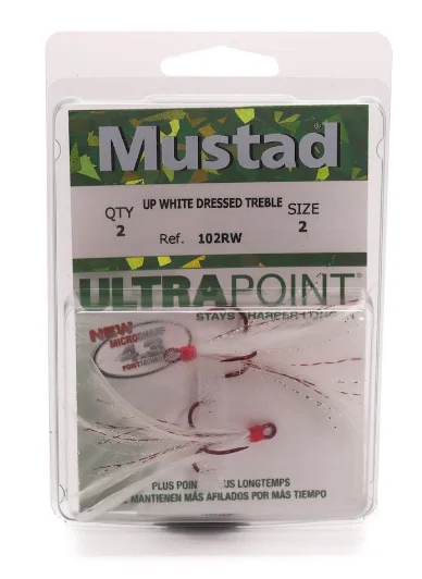 Fishing bait dispenser-Mustad Ultra Feather Treble