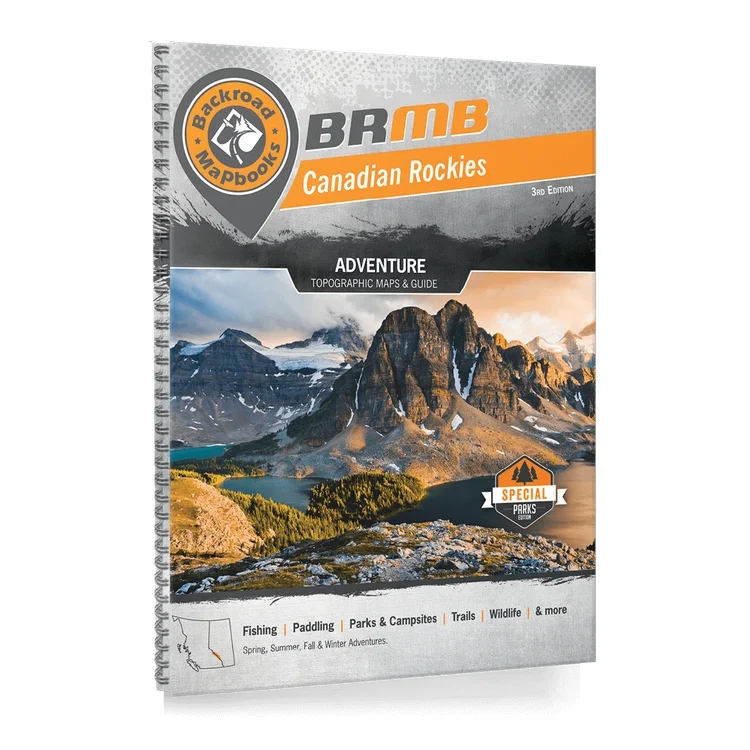 Fishing line braider-Backroad Mapbook Canadian Rockies