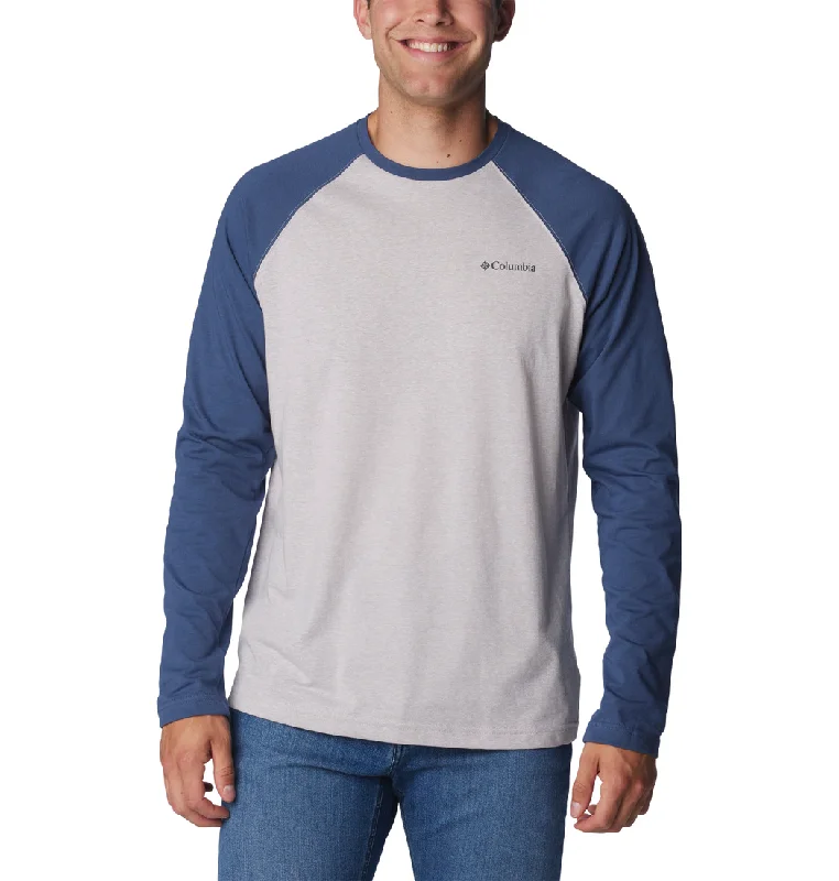 Fishing reel storage cover-Men's Thistletown Hills Raglan LS Shirt