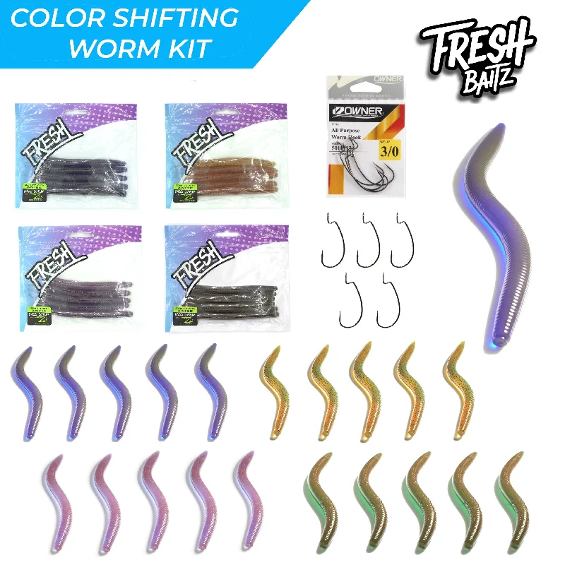 Fishing hook remover accessory-Color Shifting Fun Pack