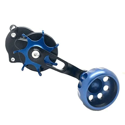 Fishing reel servicing grease-Seigler R603R SM (Star Mag) Black/Blue RH Star Drag Fishing Reel