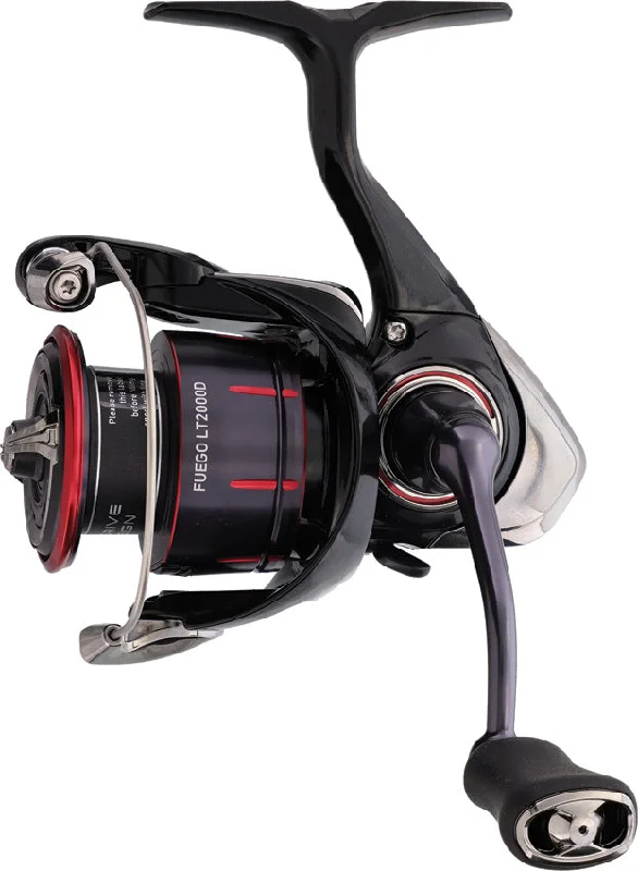 Fishing hook extractor-Daiwa Fuego LT Black & Red 29.6" Spinning Fishing Reel FEGLT2000