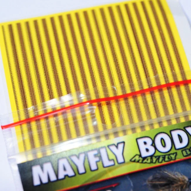 Fishing line knot tying aid-Hends Mayfly Body