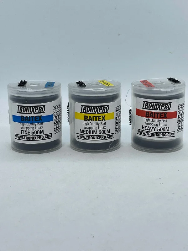 Fishing line knotter-Tronixpro Baitex Elastic (In Tub)