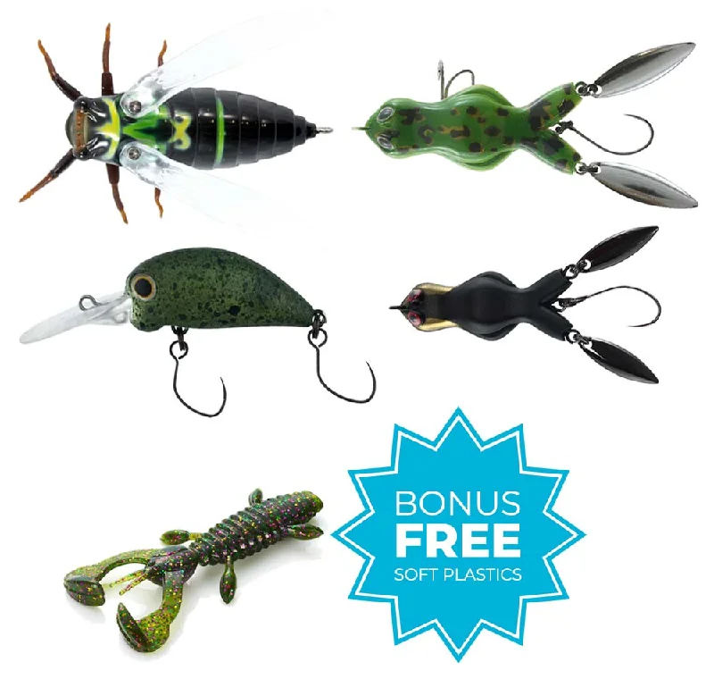 Fishing bait cutter-Bass Lure Pack